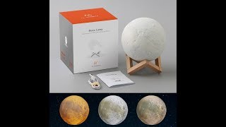 (Episode 2026) Amazon Prime Unboxing: LA HOMIETA Night Light 3D Moon Surface NASA Lamp @amazon