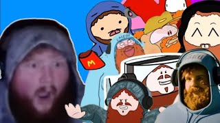 Caseoh Reacts To His Animation 1 Hour Compilation