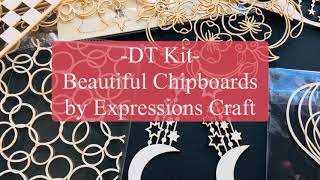 Mixed Media Chipboards | DT Kit Reveal | Expressions Craft