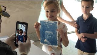 Cyanotype Workshop at Seattle Art Museum