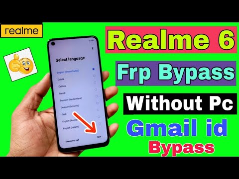 Realme 6 FRP Bypass Android 13 google Account remove Realme 6 FRP Bypass Android 13 google Account remove
