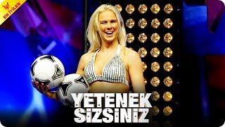 Helena Polach'ten Futbol Toplarını Canlandıran Gösteri | Yetenek Sizsiniz Türkiy