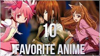 Top 10 Favorite Anime