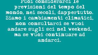 CAMBIAMENTI CLIMATICI