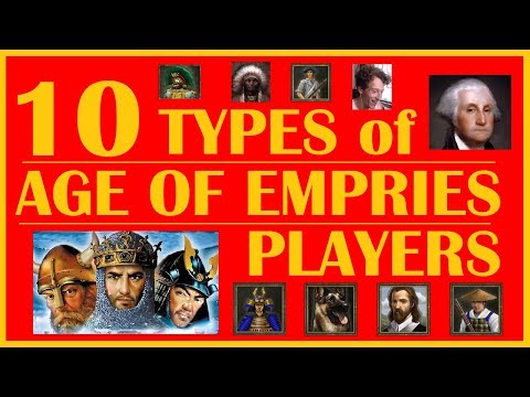 10 DIFFERENT Types of Age of Empires Players!