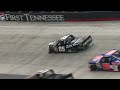 Close quarters leads to wrecked trucks