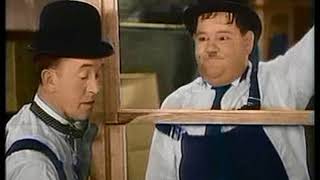 Laurel & Hardy Busy Bodies In Colour