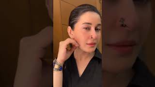 Shaista Lodhi Looking Elegant Wearing Nosepin