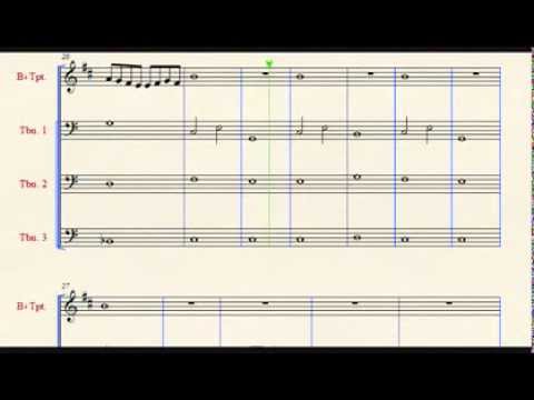 Get Trumpets Piano Notes Gif
