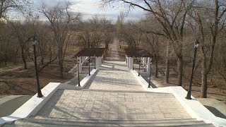 Видео В Волжском реконструировали ротонду на набережной от ГТРК "Волгоград-ТРВ". "Волгоград 24", Парковая улица, Волжский, Россия