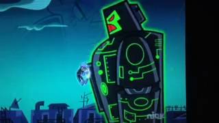 Danny Phantom Funny Battle With A Techno Ghost.