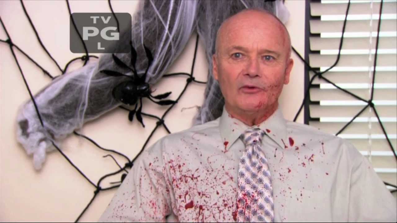 creed s halloween costume youtube the office halloween