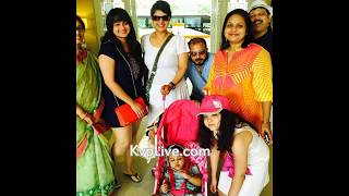 Actress Rambha Cute Daughters And Husband Family Photos Kvplive