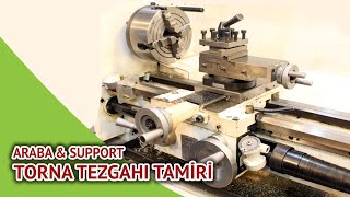 Diy Torna Tezgahında Support Dişlisi Sıyrılırsa Tezgah Tamiri Nasıl Yapılır?