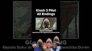 Kisah 3 Pilot Yang Terdampar All Endings