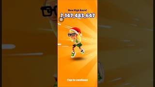 Subway Surf World Rekord 2,147,483,647