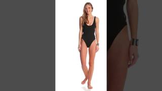 Bikini Lab Swimwear Downtown Funk Side Peep Reversible One Piece Swimsuit Swimoutlet