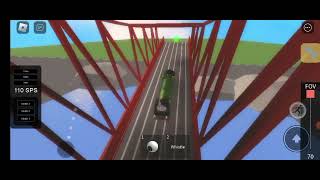 Big City Engine Bridge Jump Roblox Blue Train With Friends