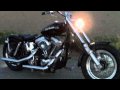 (ハーレーFXWG)夕暮れのアイドリング HARLEY-DAVIDSON aidring