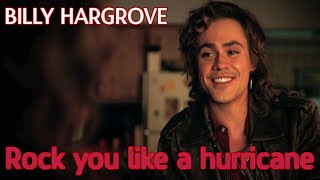 Stranger Things - Billy Hargrove - Rock You Like A Hurricane