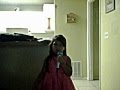 abigail cantando''la canastita de moises''