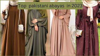 Latest Abaya Style In 2023 Stani Abayas Wedding Abaya Abaya Design Stylish Abaya