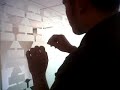 Pemasangan Cutting Sticker Sandblast