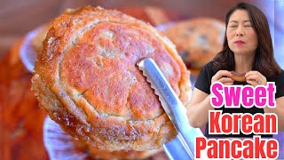 This Is The Most Delicious Sticky Sugar Pancake Recipe Everkorean Hotteok Recipe 찹쌀호떡