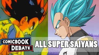 All Super Saiyan Forms in 10 Minutes (2017)