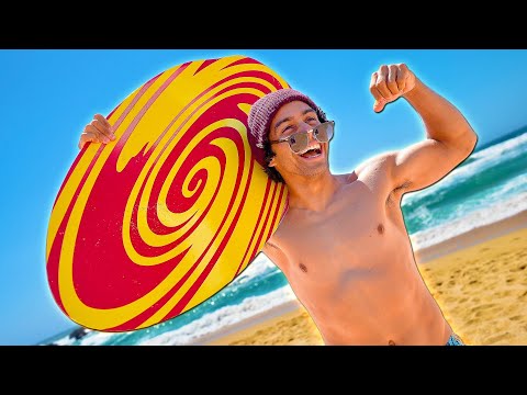 BRAILLE GOES SKIMBOARDING 2.0
