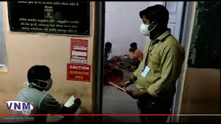 बेंगलुरु से हिजरत कर रहे मजदूर शिनोर में क्वॉरेंटाइन