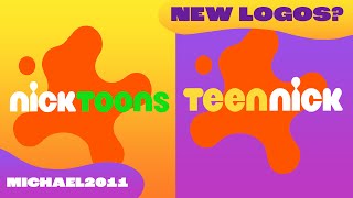 Teennick And Nicktoons Splat Logos