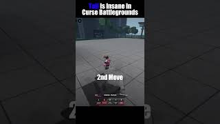 Toji Showcase Curse Battlegrounds