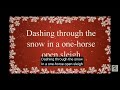 dashing through the snow song