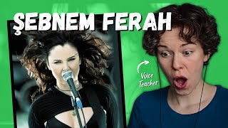 Voice Teacher Reacts to ŞEBNEM FERAH - Ben Şarkımı Söylerken