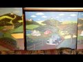 American Primitive or Folk Art Style Paintings in Acrylic by Jeff Stoltz