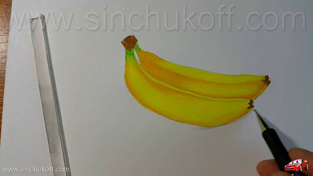 Банановая пошагово Банановая пошагово