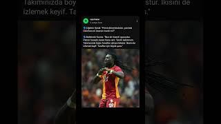 Bafetimbi Gomis İkisi De Önemli Oyuncular. Patron Hocadır, Kararı Hoca Verir. Tercih Belirtmem.