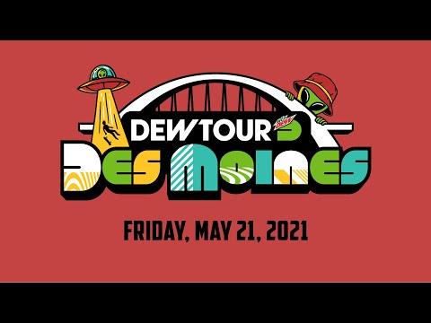 LIVE: Dew Tour Des Moines 2021 - Women's Park Skateboarding Semifinals and Men's Street Qualifier He