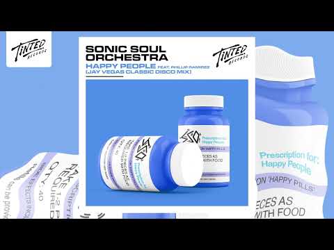 Sonic Soul Orchestra Feat. Phillip Ramirez - Happy People (Jay Vegas Classic Disco Mix) [Tinted]