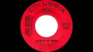 Watch Paul Revere  The Raiders Peace Of Mind feat Mark Lindsay video