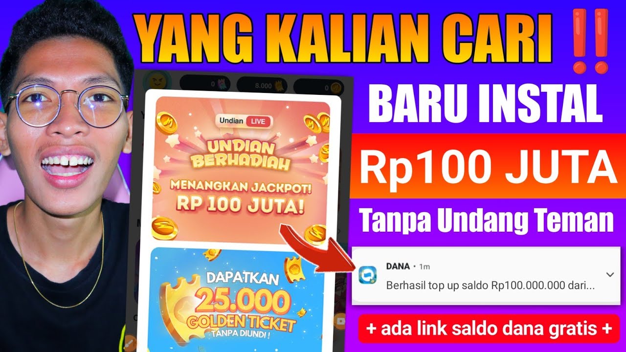 FREE FUNDS IDR 100,000,000 | MONEY MAKING GAMES 2023 – FREE FUNDS IDR 100,000,000 | MONEY MAKING GAMES 2023 –
