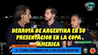 90 MINUTOS DE FÚTBOL | 15 DE JUNIO 2019 | DERROTA DE ARGENTINA EN COPA AMERICA 2019 CONTRA COLOMBIA|