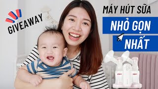 Máy Hút Sữa Nhỏ Gọn Nhất Mình Từng Dùng - Giveaway Tặng Máy Hút Sữa