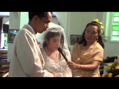 The traditional Catholic wedding ceremony Open captions to view subtitles 