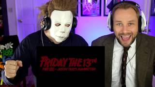 MICHAEL MYERS REACTS TO JASON TAKES MANHATTAN TRAILER W DR LOOMIS