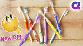 How to Reuse Old Waste Toothbrush at home | Best out of waste | Artkala 473 How to Reuse Old Waste Toothbrush at home | Best out of waste | Artkala 473