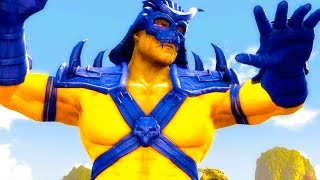 Mortal Kombat Komplete Edition - X-Men Shao Kahn & The Flash Tag Ladder 4K Gameplay Playthrough