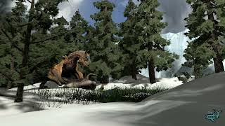 A Tigrex Feeding...