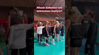 Melissa Vargas, Antrenmanda Zehra Güneş Ile Uğraşıyor